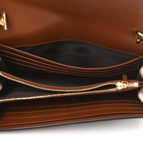 ONE DAY SALE! Gucci New Denim GG Monogram Jackie 1961 Chain crossbody bag NEW - Picture 13 of 16